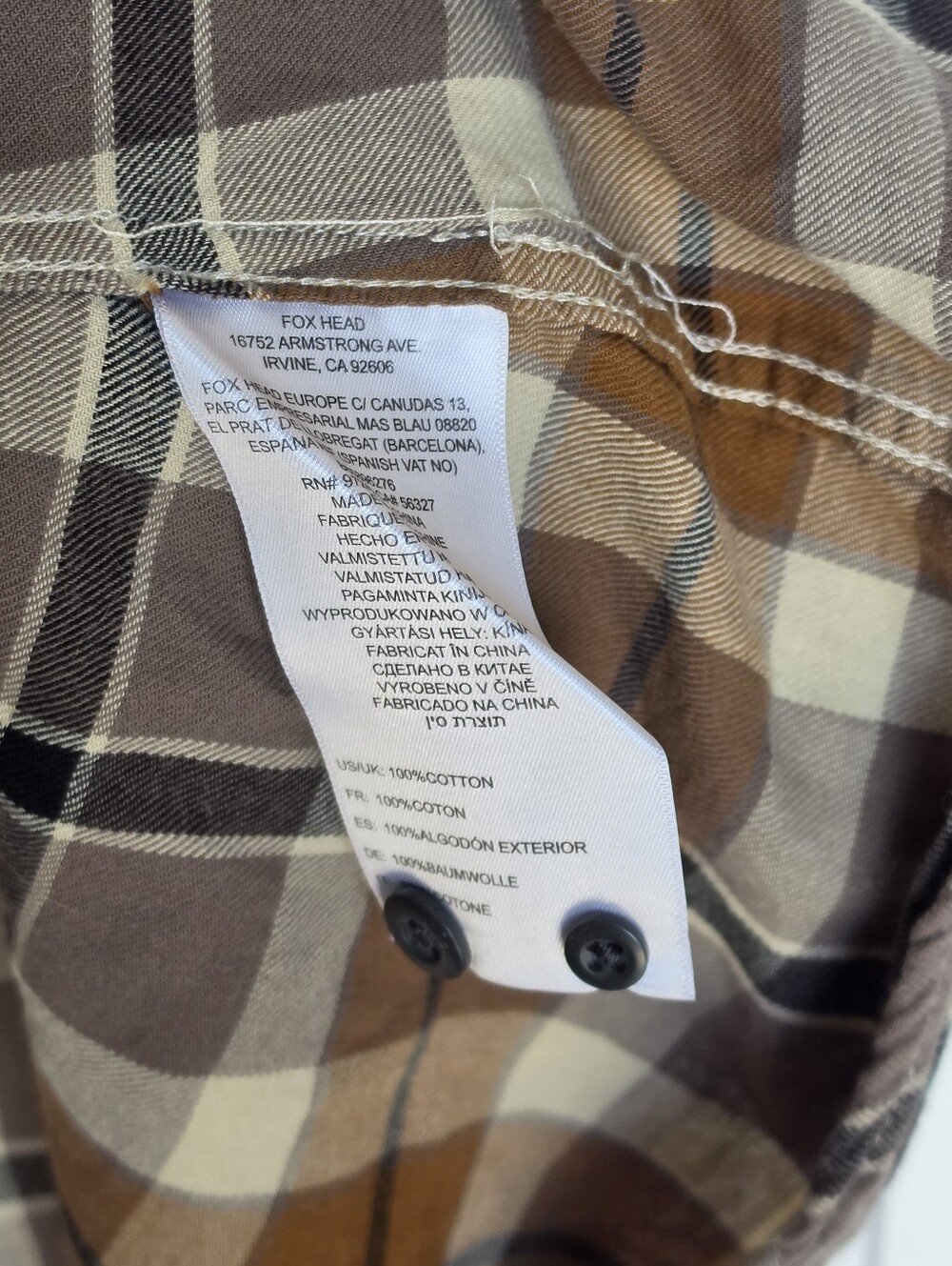 Women’s Fox Racing button down blouse - Picture 4 of 5